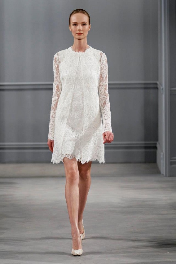 Ngọt ngào tinh tế cùng BST áo cưới 2014 của Monique Lhuillier