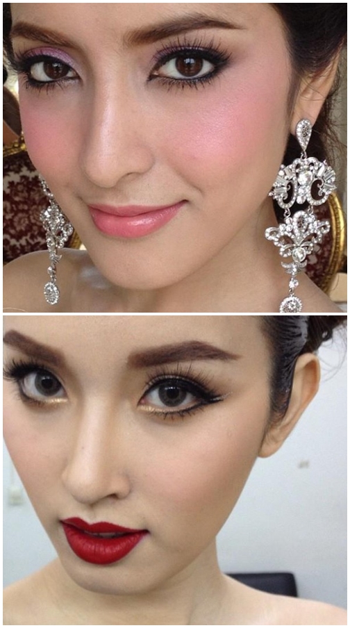 ใกล้ๆ ชัดๆ ซูมกันเห็นๆ ดาราแต่งหน้า แต่ละนางสวยเป๊ะ!! - แต่งหน้า - แต่งหน้าดารา - ดาราแต่งหน้า - เมคอัพ - แต่งหน้าออกงาน
