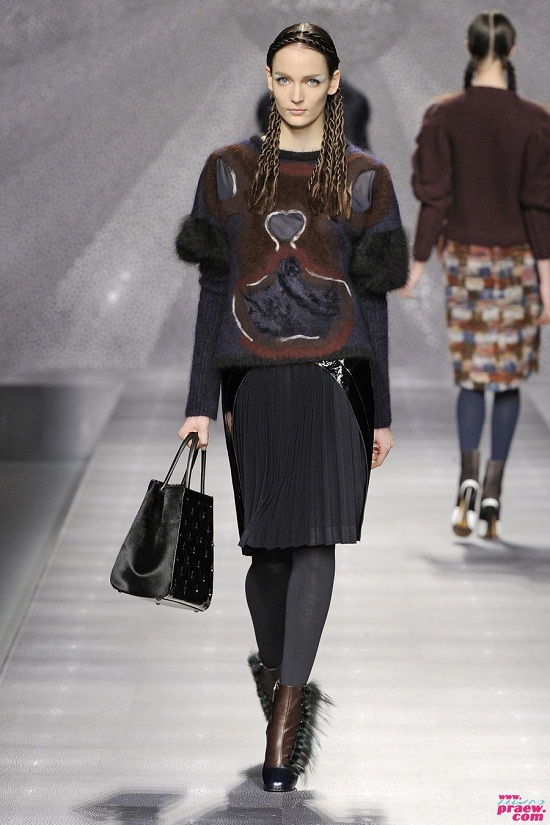 คอลเล็กชั่นฤดูใบไม้ร่วง-ฤดูหนาว 2012 จาก FENDI - แฟชั่นคุณผู้หญิง - FENDI