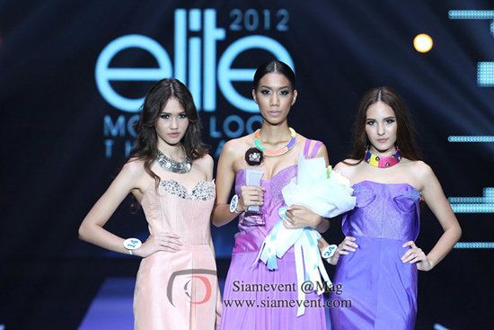 สาวม.กรุงเทพ "อาย ศรุชา" คว้า  Elite Model look Thailand 2012