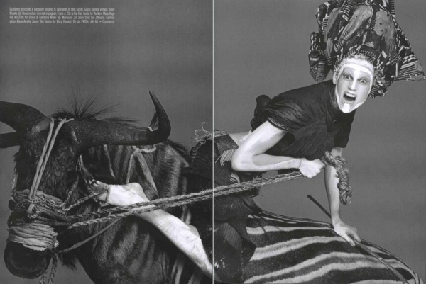 Ấn Tượng Bộ Ảnh ‘Wonderfully Wild’ Hoang Dã Trên Tạp Chí Vogue Ý Tháng 3/2014 [PHOTOS] - Saskia De Brauw - Vogue Ý - Người mẫu - Thời trang - Hình ảnh - Tin Thời Trang - Tạp chí