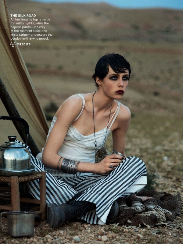Edie Campbell "Bụi Bặm" Mà Vẫn Lãng Mạn Trên Tạp Chí Vogue Mỹ Tháng 6/2013 - Edie Campbell - Tạp chí - Vogue Mỹ - Thời trang nữ