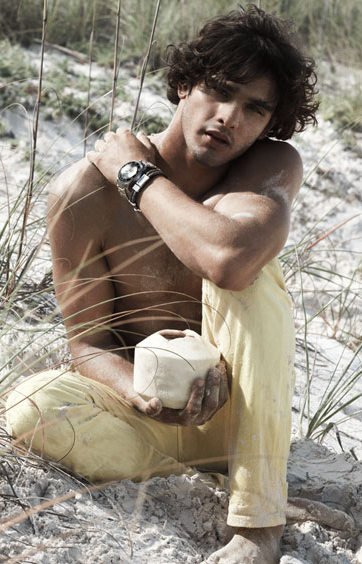 Marlon Teixeira tham gia chiến dịch quảng cáo đồng hồ Armani Exchange Xuân / Hè 2013. - Armani Exchange - Đồng hồ - Xuân / Hè 2013 - Marlon Teixeira