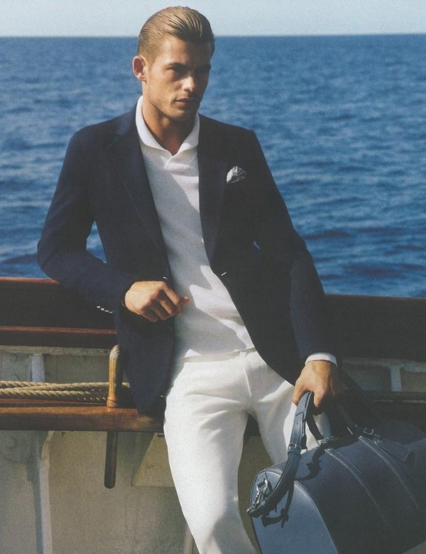 Louis Vuitton Fall 2013 Men. grey suit