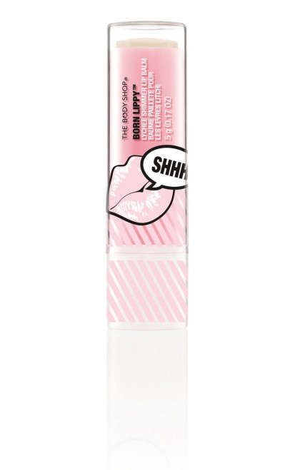 New Born Lippy ริมฝีปากสดใสด้วยลิปบาล์ม'The Body Shop' - ลิปปาล์ม - เดอะ บอดี้ ช็อป - New Born Lippy - แบบแท่ง - แบบกระปุก
