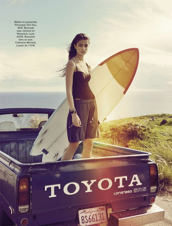 Cùng Taylor Hill trãi nghiệm mùa hè trên tạp chí Glamour Pháp. - Taylor Hill - Tin thời trang - Thư viện ảnh - Thời trang