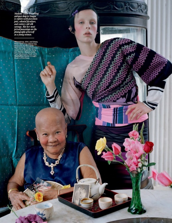 Edie Campbell Và Bộ Ảnh Mang Sắc Màu Phật Giáo Trên Tạp Chí W Tháng 5/2014 - Người mẫu - Tin Thời Trang - Thời trang - Hình ảnh - Tạp chí - Edie Campbell - Tạp chí W