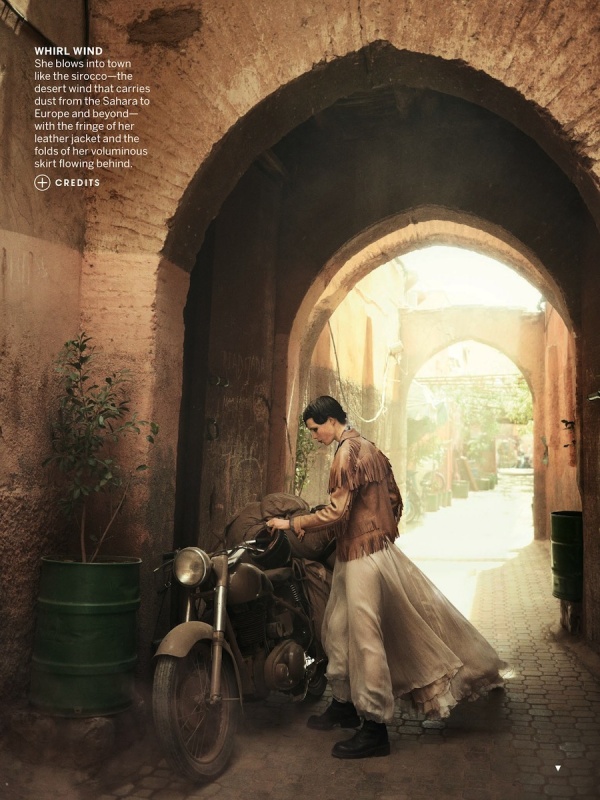 Edie Campbell "Bụi Bặm" Mà Vẫn Lãng Mạn Trên Tạp Chí Vogue Mỹ Tháng 6/2013 - Edie Campbell - Tạp chí - Vogue Mỹ - Thời trang nữ