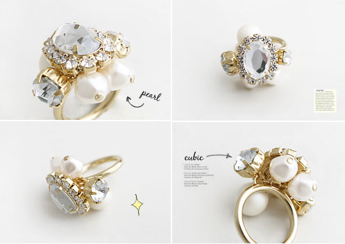แหวนแฟชั่น เครื่องประดับเกาหลีน่ารักๆ - แฟชั่น