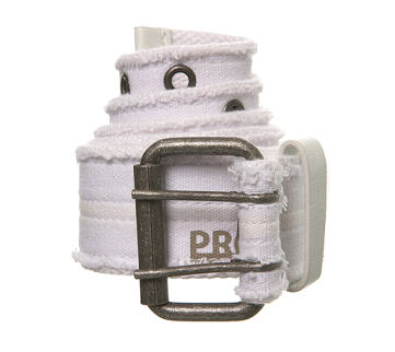 White Printed Web Belt - Belt - Burton - Accessory