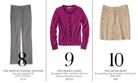 13 key pieces for 31 days of style with Banana Republic - Banana Republic - Women's Wear - Office Wear