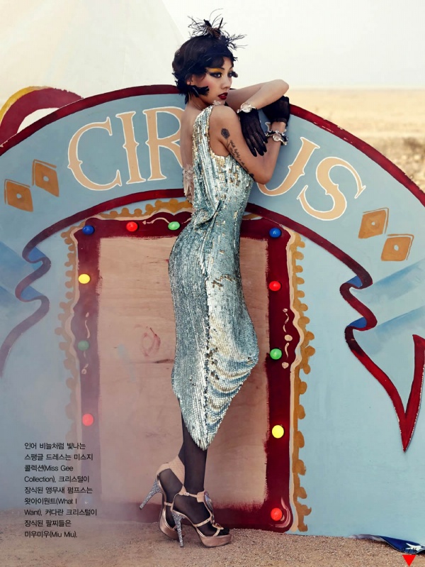Lee Hyori đóng vai “Show Girl” trên tạp chí Vogue Hàn Quốc tháng 5/2013. - Lee Hyori - Phong cách sao - Tin thời trang - Thời  trang - Thư viện ảnh