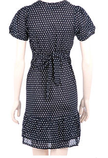 Navy spot dress - Dress - Dorothy Perkins - Women's Wear