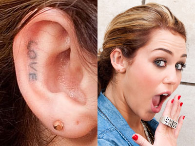 Miley Syrus và những hình xăm ấn tượng - Hình xăm