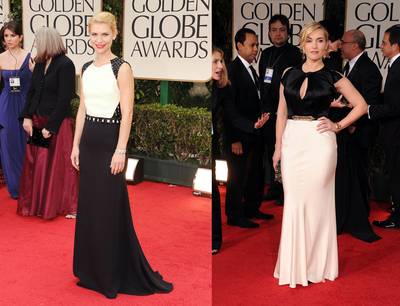เดรสสวยแบบต่างๆ ในงาน Golden Globes Fashion 2012 - นางแบบ - Celeb Style