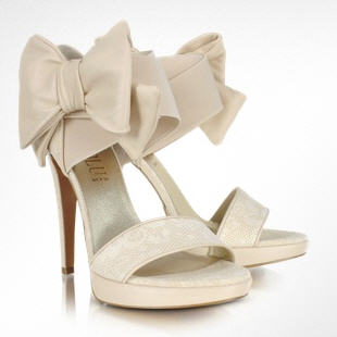 Loriblu Sand Ankle Leather Bow Platform Sandal Shoes - Forzieri - Shoes - Women's Shoes