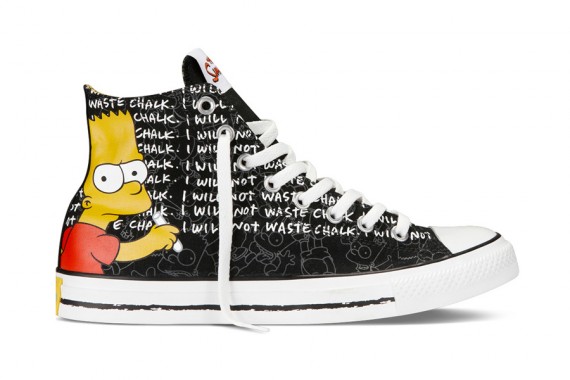 BST Giày Vui Tươi Của The Simpsons Và Converse - Giày - The Simpsons - Converse - Bộ sưu tập - Thời trang - Tin Thời Trang