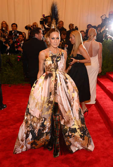 Thời Trang Đậm Chất Punk Bao Trùm Met Gala 2013 - Sao - Met Gala 2013 - Thời trang nữ