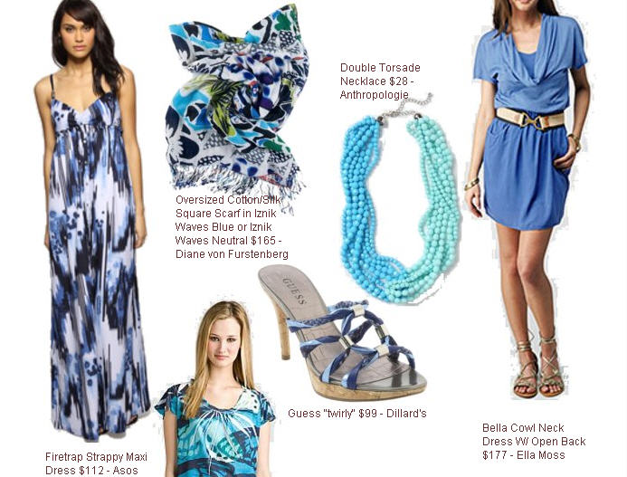 Top 10 spring trends 2010: blue notes - Women's Wear - Trend