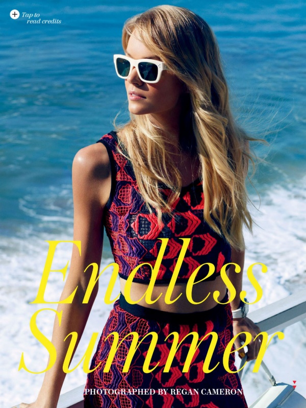 Lindsay Ellingson vui hè bất tận trên tạp chí Allure tháng 6/2013. [PHOTOS] - Lindsay Ellingson - Người mẫu - Thời trang - Tin thời trang - Thư viện ảnh