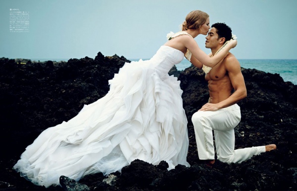 Marloes Horst hóa cô dâu duyên dáng trên tạp chí Vogue Nhật Bản ấn bản “Wedding Special” - Marloes Horst - Thời trang cưới - Người mẫu - Tin thời trang