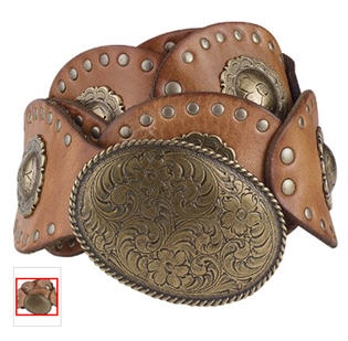 Concho Stations Belt - Fossil - Belt - Accessory