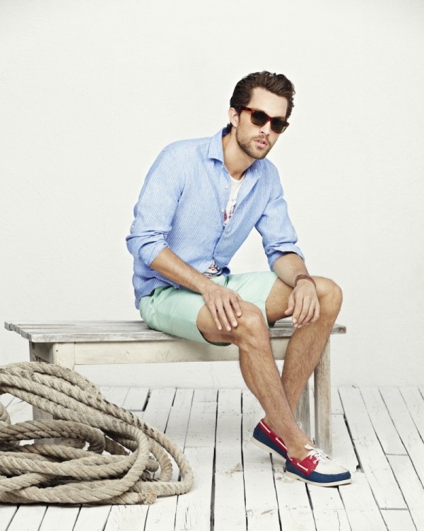 Tobias Sørensen cực bảnh trong Lookbook Hè 2013 của H.E. by Mango. - Tobias Sørensen - H.E. by Mango - Hè 2013 - Thời trang nam