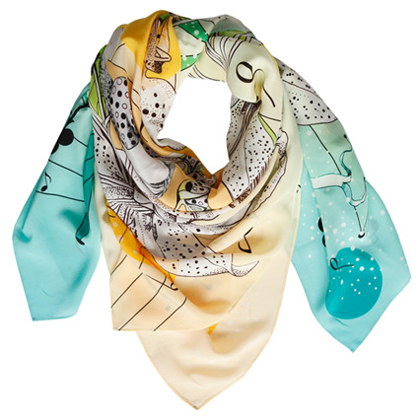 Forget Me Not: XXL Scarves by Coco - Scarves - Coco