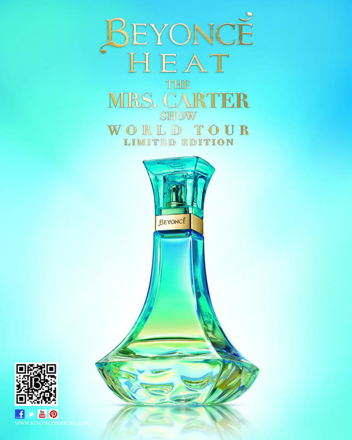 Beyonce ra mắt nước hoa Heat The Mrs Carter Show World Tour Limited Edition đánh dấu tour diễn hoành tráng của mình. - Tin thời trang - Nước hoa - Beyonce