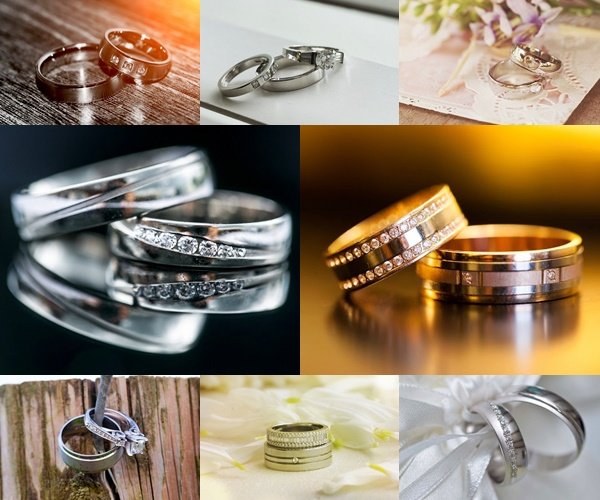11 แหวนแต่งงานคู่ สวยเปล่งประกายด้วยเพชรน้ำงาม
