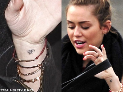 Miley Syrus và những hình xăm ấn tượng - Hình xăm