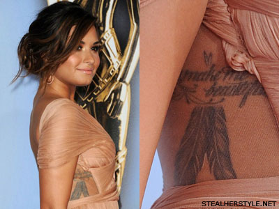 Demi Lovato và những hình xăm đẹp - Hình xăm