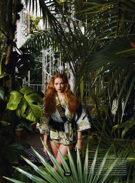 Lily Cole Hoà Vào Thiên Nhiên Trên Tạp Chí Instyle Anh Tháng 7 - Thời trang nữ - Thời trang - Tin Thời Trang - Người mẫu - Lily Cole - Hình ảnh - Instyle Anh
