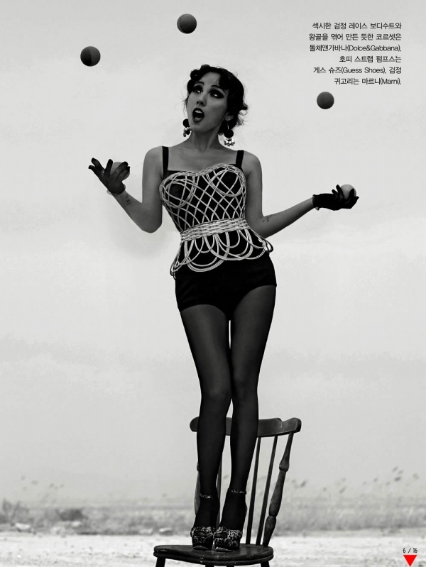 Lee Hyori đóng vai “Show Girl” trên tạp chí Vogue Hàn Quốc tháng 5/2013. - Lee Hyori - Phong cách sao - Tin thời trang - Thời  trang - Thư viện ảnh