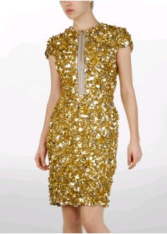 MINI SEQUIN DRESS WITH ZIP - Burberry - Dress - Women's Wear