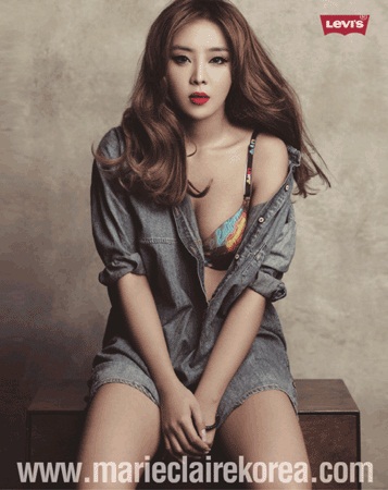 ‘นารึชา’  แห่ง Brown Eyed Girls  เซ็กซี่สุดเหวี่ยง! - นารึชา - Narsha - Brown Eyed Girls - Marie Claire - นางแบบ - นิตยสาร