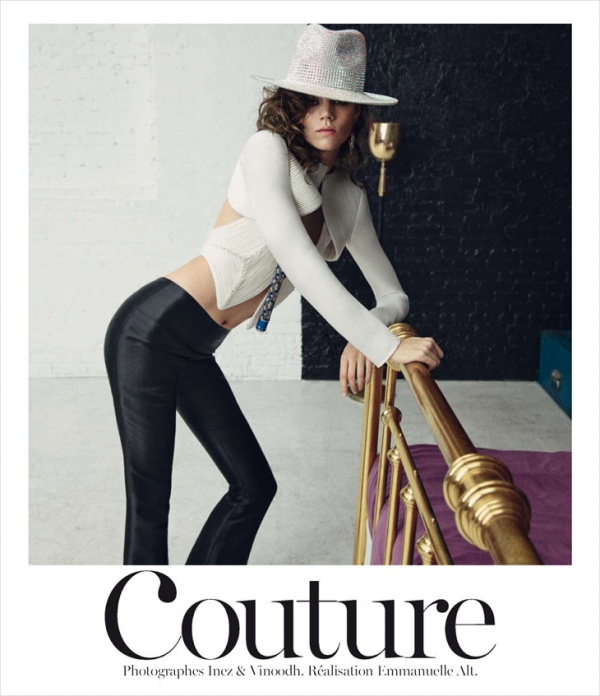 Freja Beha Erichsen tạo dáng quyến rũ trên Vogue Pháp - Freja Beha Erichsen - Tin Thời Trang - Người mẫu - Vogue Pháp