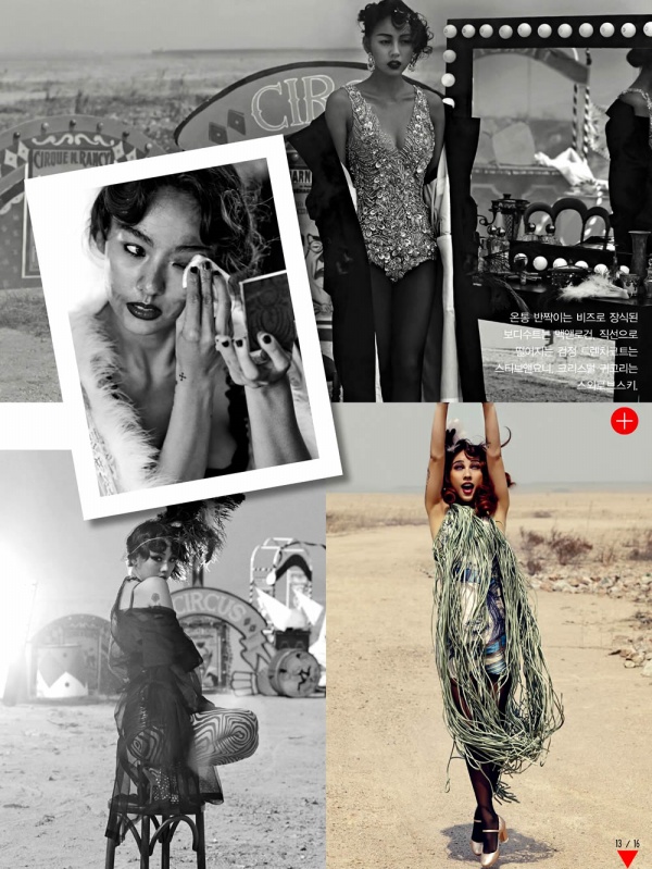 Lee Hyori đóng vai “Show Girl” trên tạp chí Vogue Hàn Quốc tháng 5/2013. - Lee Hyori - Phong cách sao - Tin thời trang - Thời  trang - Thư viện ảnh