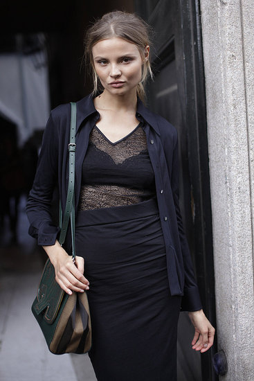 Models during the Spring/Summer 2012 Fashion Weeks go sheer - Fashion - Trends - Street Fashion