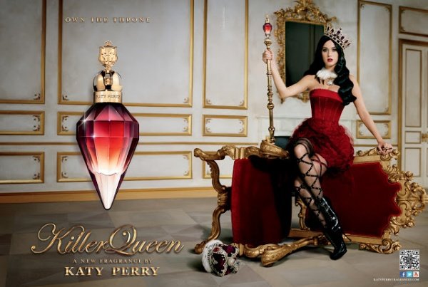 Katy Perry új parfümje, a Killer Queen [FOTÓ]