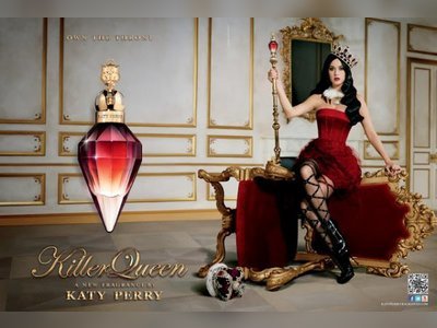 Katy Perry új parfümje, a Killer Queen [FOTÓ]