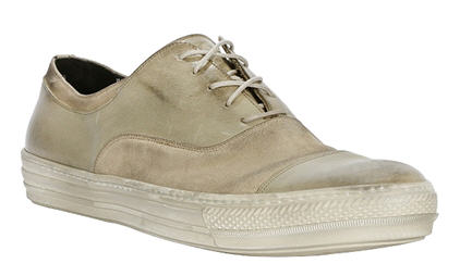 GREY PAINT STAIN SHOE - Shoes - Men's Shoes - Alexander McQueen