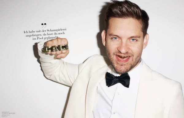 Tobey Maguire "Lập Dị" Trên Tạp Chí Interview Đức Tháng 6/2013 - Tobey Maguire - Terry Richardson - Tạp chí - Tạp chí Interview - Sao