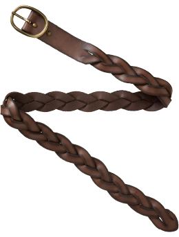 Braided leather belt - Gap - Belt - Accessory