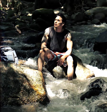 หนุ่มแทคในมาดสปอร์ตแมน  จากนิตยสาร men's health - นิตยสาร - หุ่นเฟิร์ม - กีฬาทางน้ำ - ซิกแพคแน่น - แทค ภรัณยู - men's health - แฟชั่น
