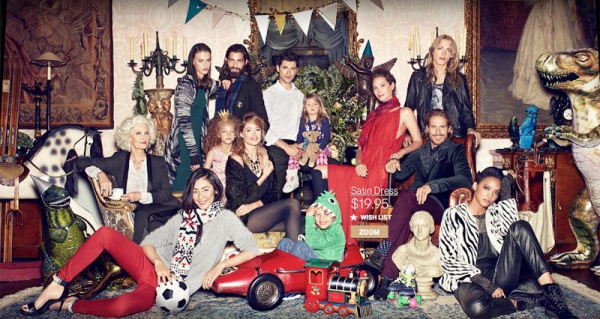 Christy Turlington, Liu Wen & Doutzen Kroes Have a Merry Christmas for H&M [PHOTOS] - Christy Turlington - Liu Wen - Doutzen Kroes - H&M - Fashion - Collection - Photo - Fashion News
