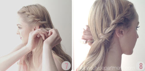 How to เปียผมผสมเกล้ามวย ให้คุณเป็นสาวหวานและงามสง่า - แฟชั่นผม - How to ผมเปีย - เปียผมผสมเกล้ามวย - แบบเกล้าผม - ขั้นตอนการทำผมเกล้า - ผมเปียเกล้า