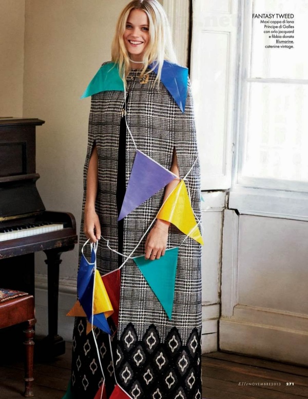 Gabriella Wilde trên Elle Ý tháng 11 - Gabriella Wilde - Elle Ý - Tin Thời Trang - Phong Cách Sao