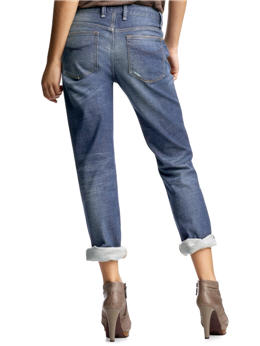 Easy straight destructed jeans (medium wash) - Gap - Jeans - Women's Wear