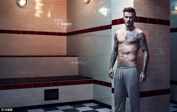 Tattooed David Beckham Stuns In H&M Fall/Winter 2013 Bodywear Collection [PHOTOS+VIDEO] - David Beckham - H&M - Fall/Winter 2013 - Collection - Men's Wear - Underwear - Ad campaign